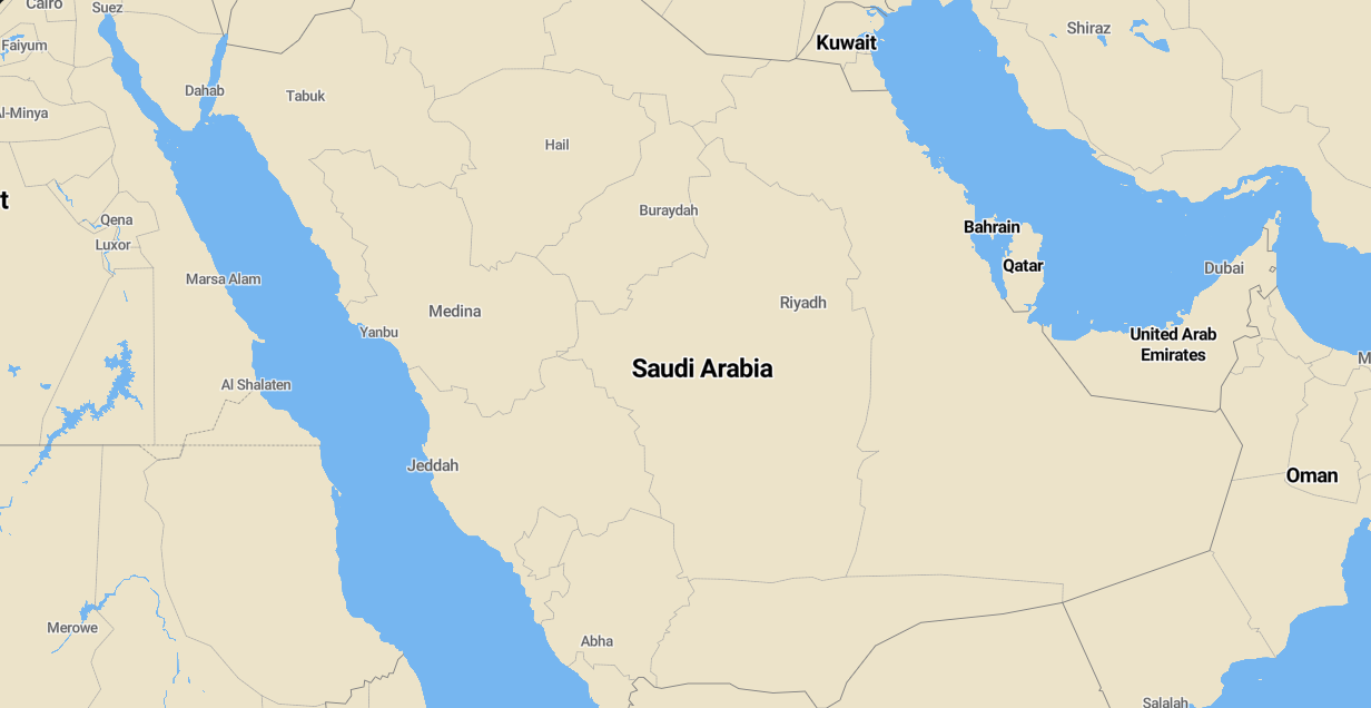 Basic Arabic KSA Boundary